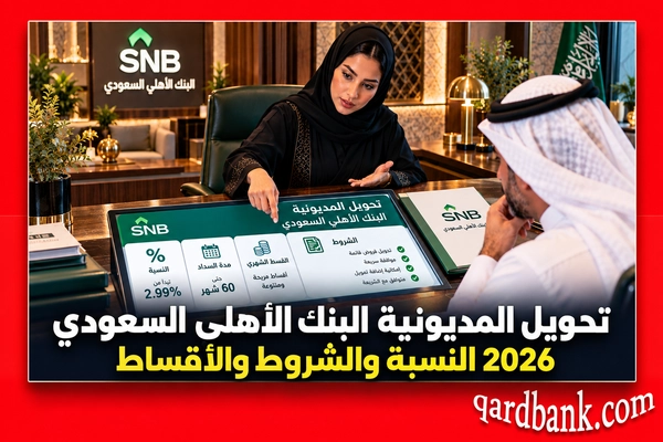 تحويل المديونية البنك الأهلي السعودي